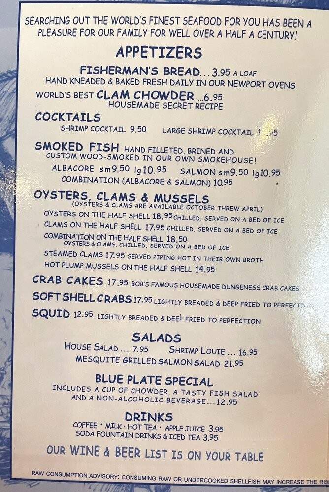 Crab Cooker Restaurant - Tustin, CA menu_pic