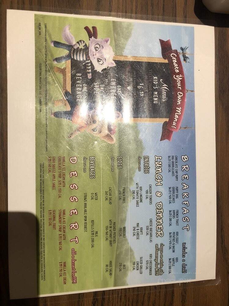 Mimi's Bistro & Bakery - Anaheim, CA menu_pic