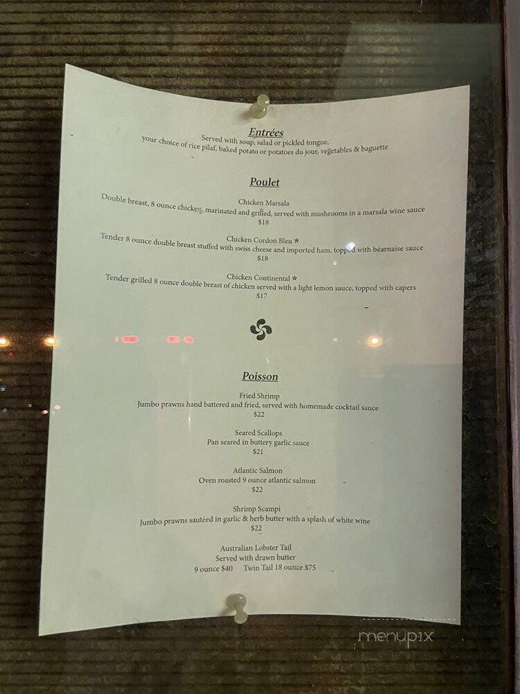 Glendora Continental - Glendora, CA menu_pic
