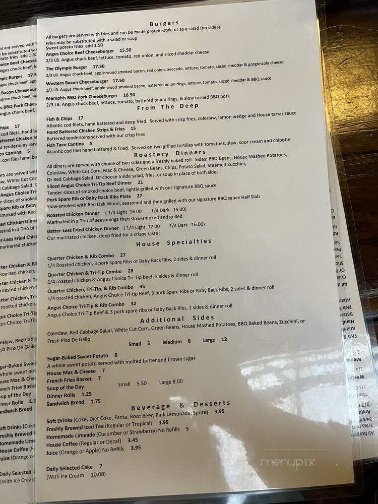 Frisella's Roastery - Glendora, CA menu_pic