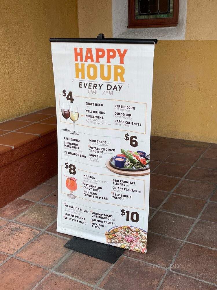 El Torito Mexican Grill - Tustin, CA menu_pic