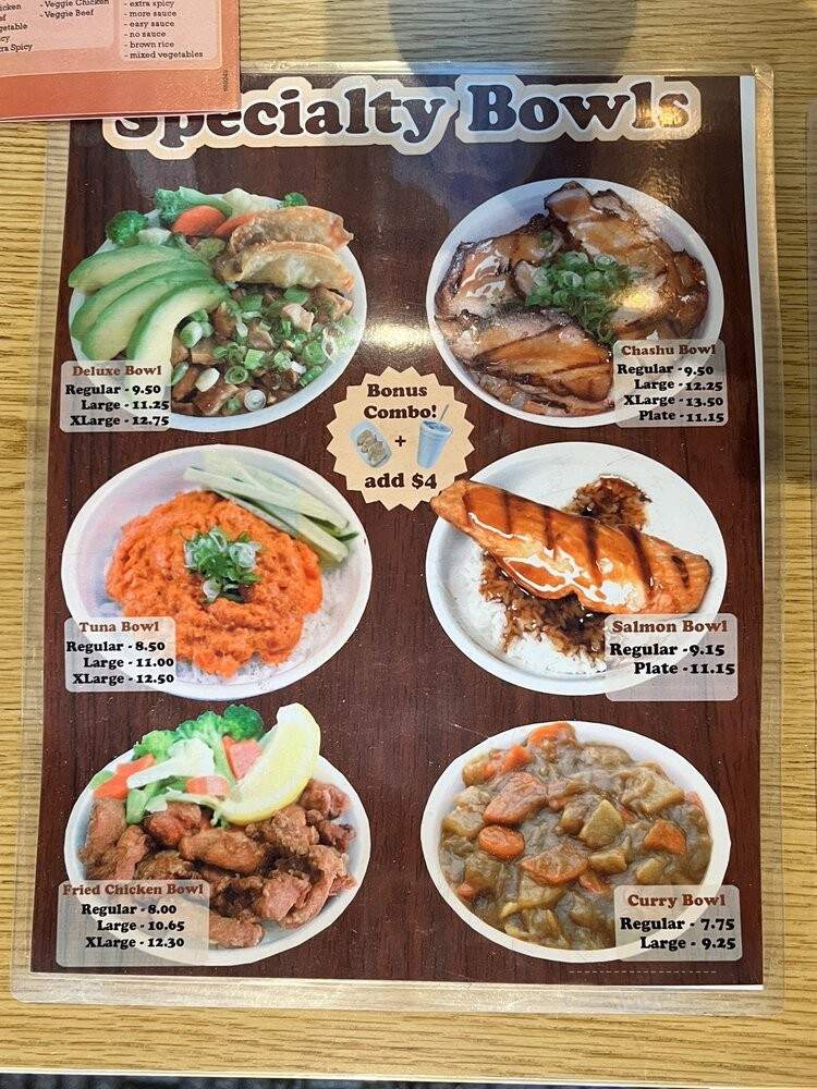 Okazya Kitchen - Fullerton, CA menu_pic
