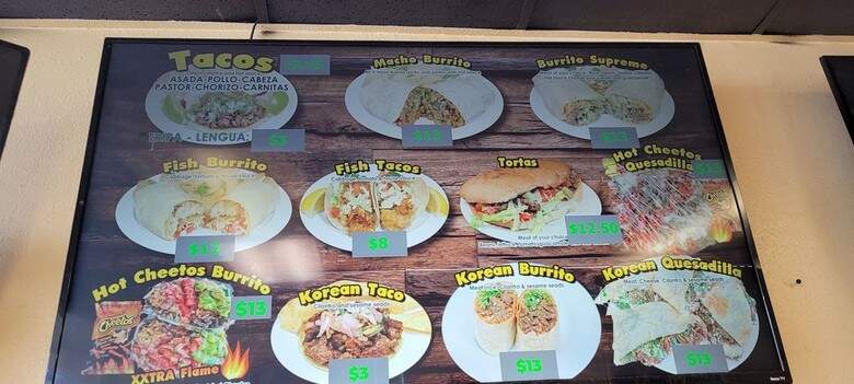 Taqueria Guerrero Style - Westminster, CA menu_pic