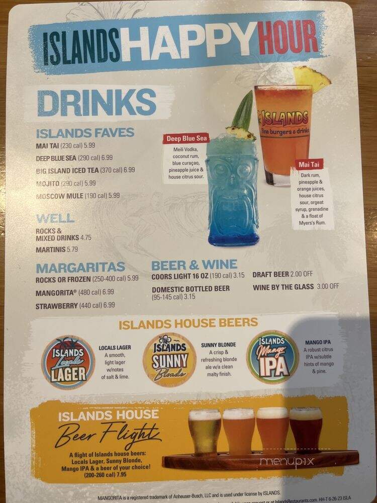 Islands Restaurants - Anaheim, CA menu_pic