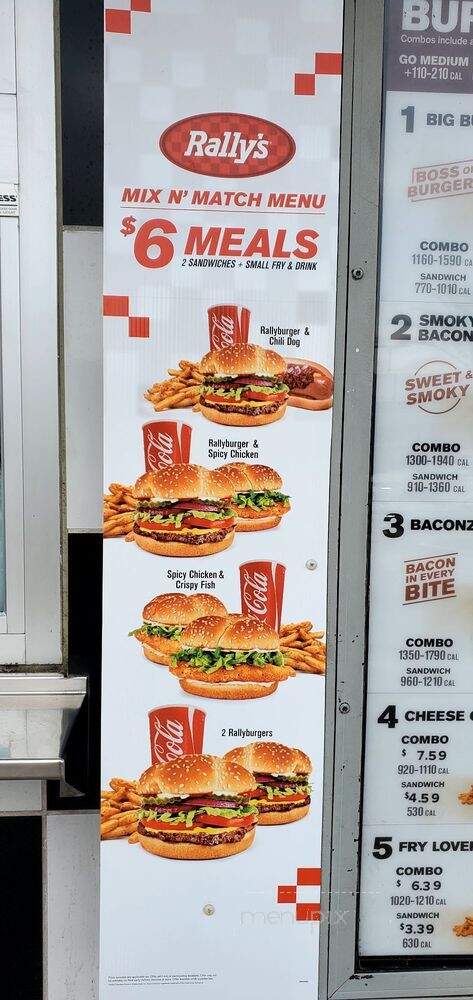 Fally's Hamburger Restaurants - Escondido, CA menu_pic