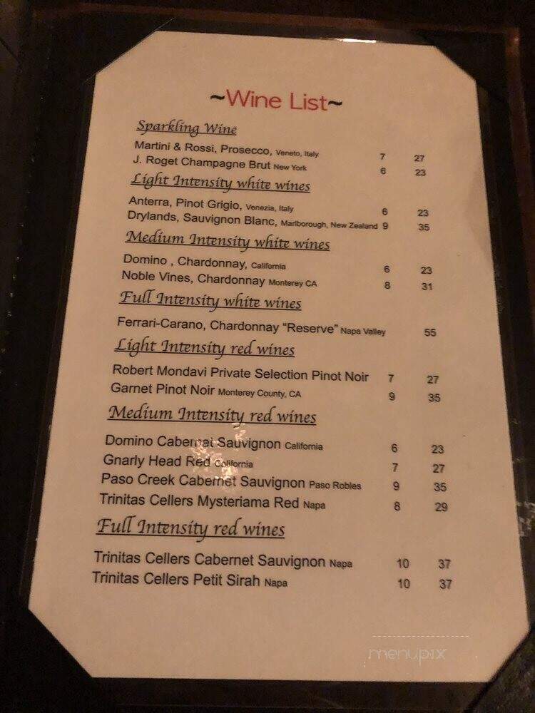 Anita's Restaurant - Oceanside, CA menu_pic