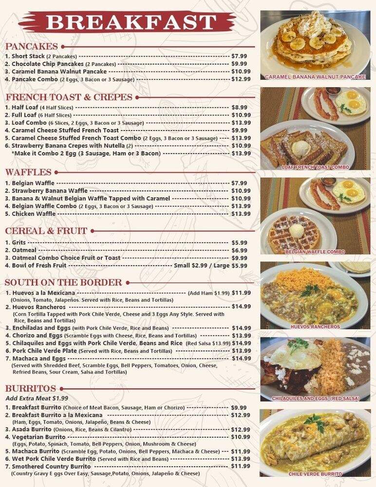 Richard's Daily Cafe - Hesperia, CA menu_pic