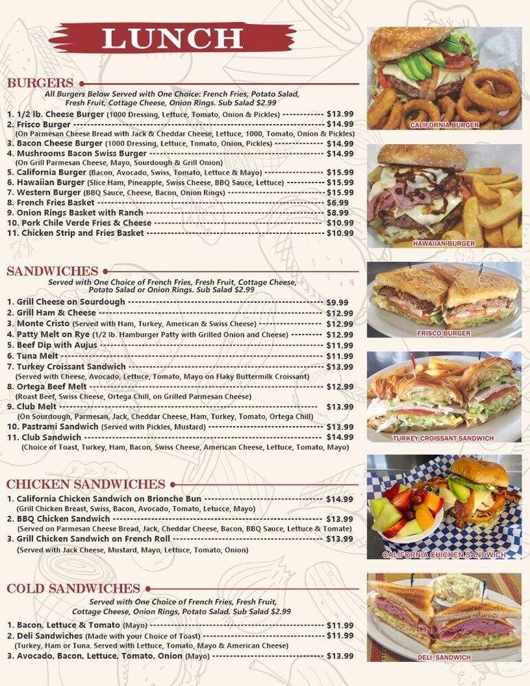Richard's Daily Cafe - Hesperia, CA menu_pic