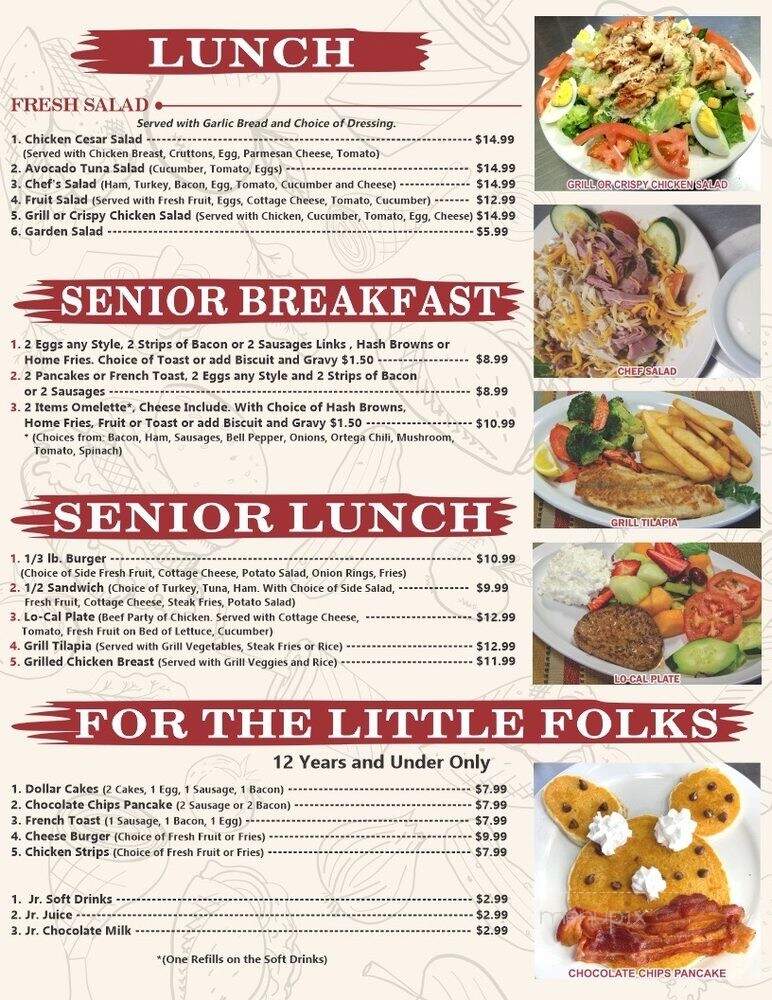 Richard's Daily Cafe - Hesperia, CA menu_pic