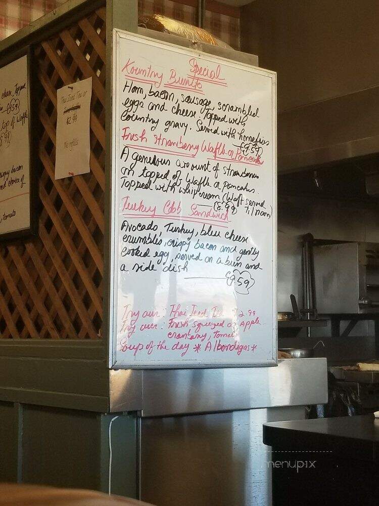 Mollie's Kountry Kafe - Victorville, CA menu_pic