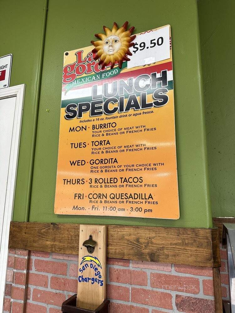 La Gordita Taco Y Gordita Shop - Vista, CA