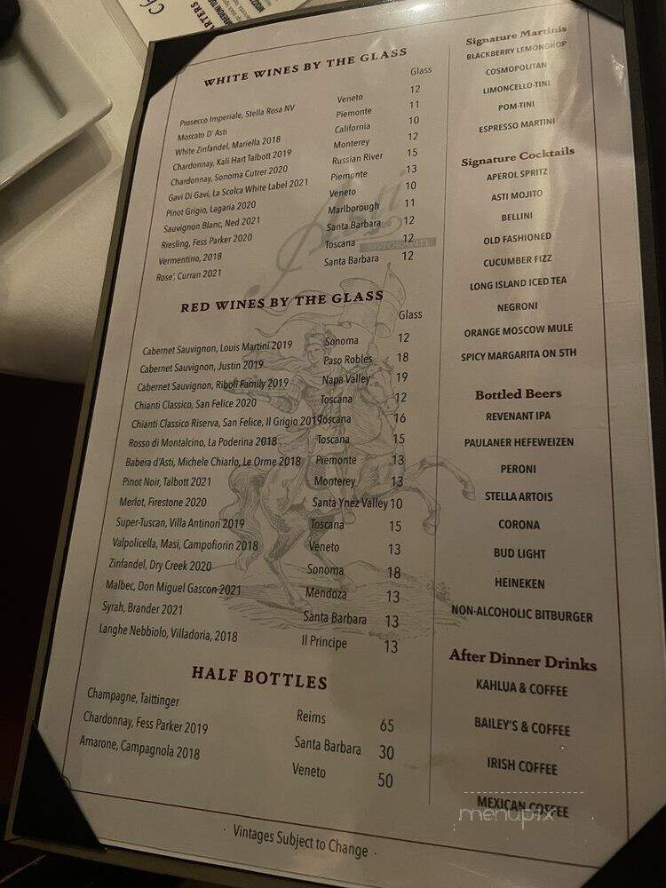 Asti - San Diego, CA menu_pic