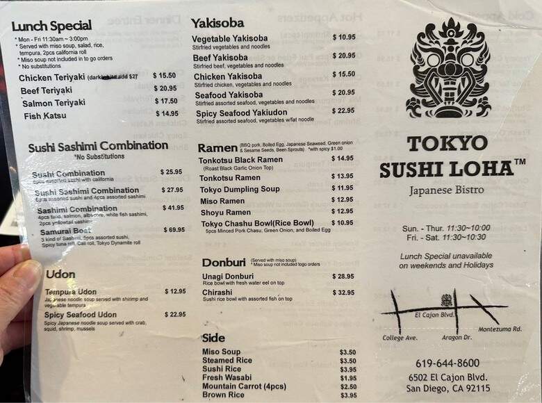 Tokyo Sushi Loha - San Diego, CA