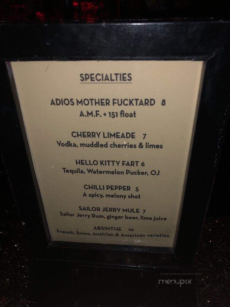 Tower - San Diego, CA menu_pic