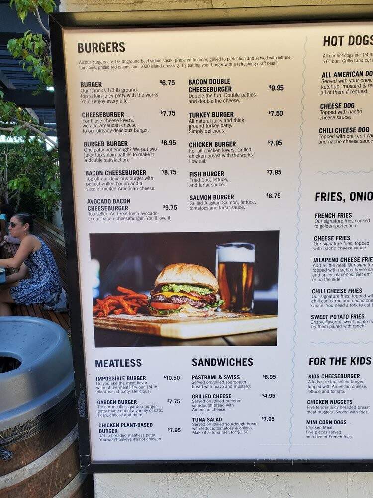 San Diego Burger Co - San Diego, CA menu_pic
