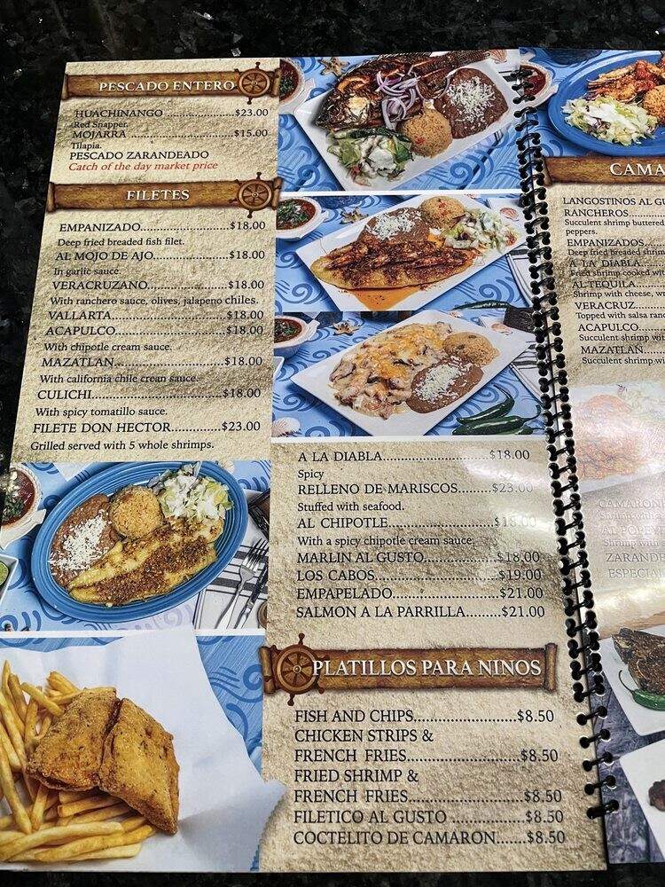 Mariscos El Titanic - San Diego, CA menu_pic