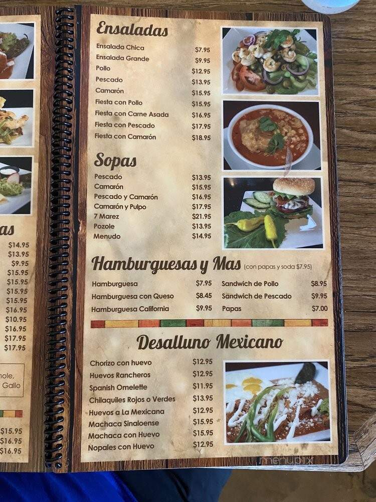 Tj's Mexican Food - Chula Vista, CA menu_pic