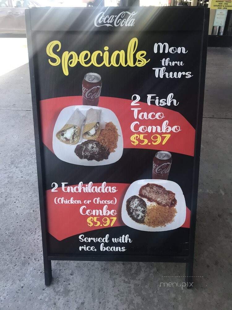 Costa Azul Mariscos - San Diego, CA menu_pic