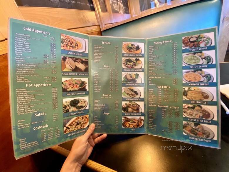 Mariscos Hector's Restaurant - Chula Vista, CA menu_pic
