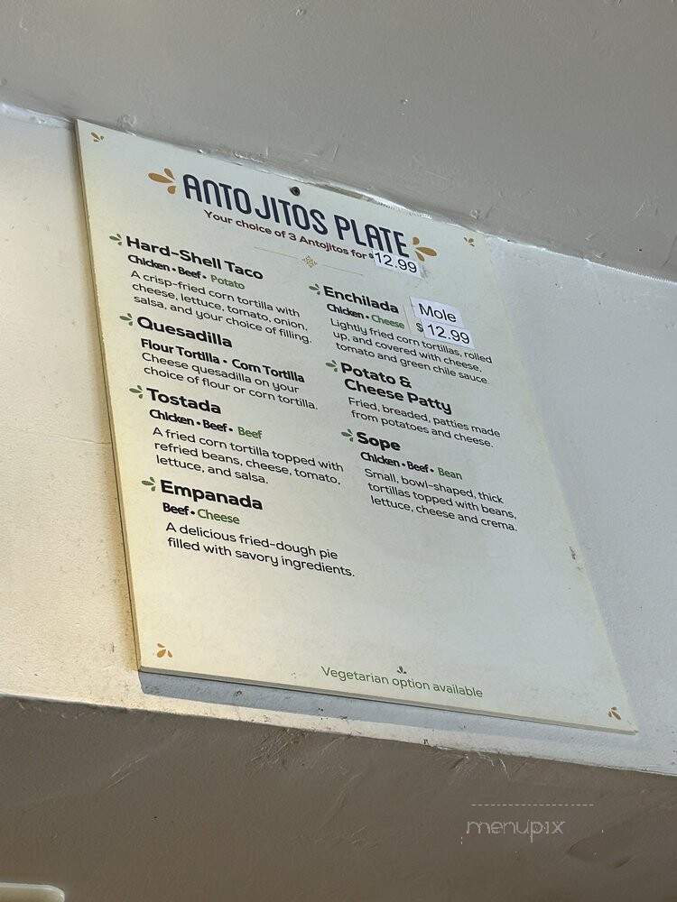 Super Cocina - San Diego, CA menu_pic