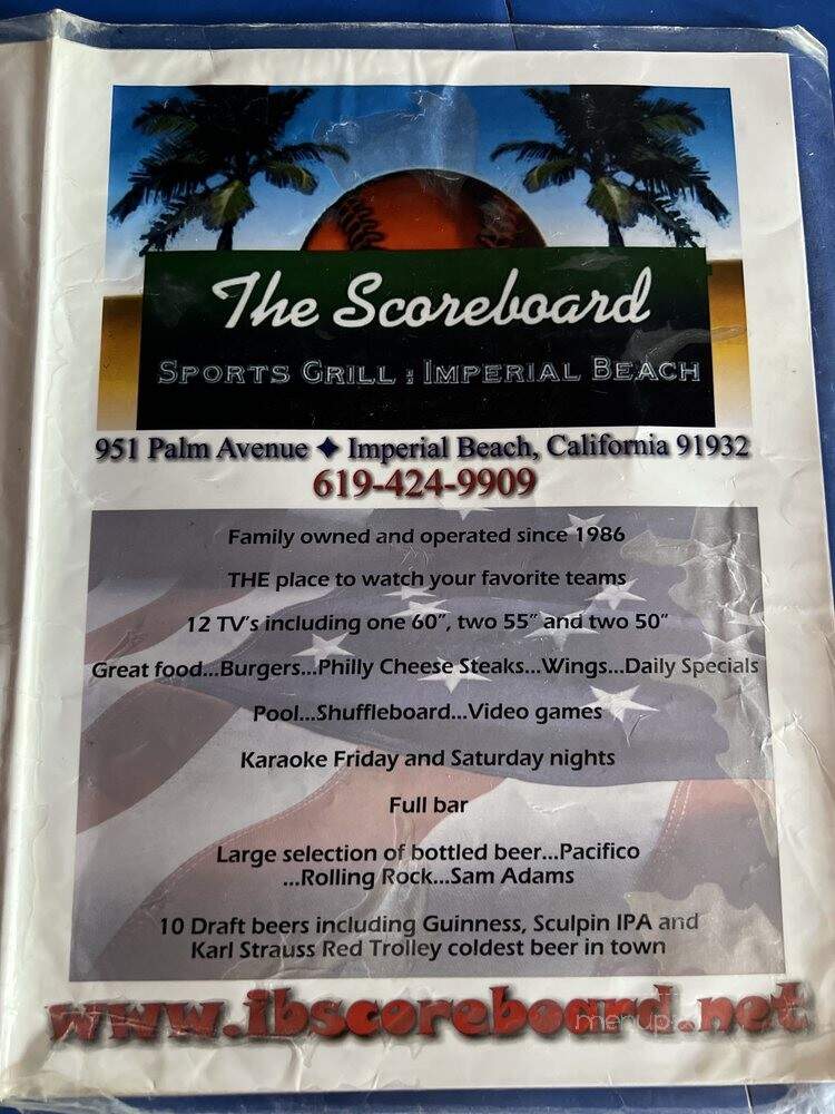 Scoreboard II - Imperial Beach, CA