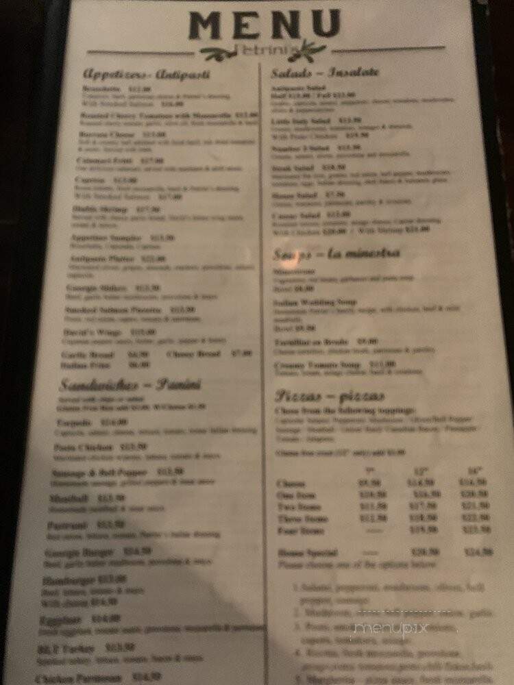 Petrini's - San Diego, CA menu_pic
