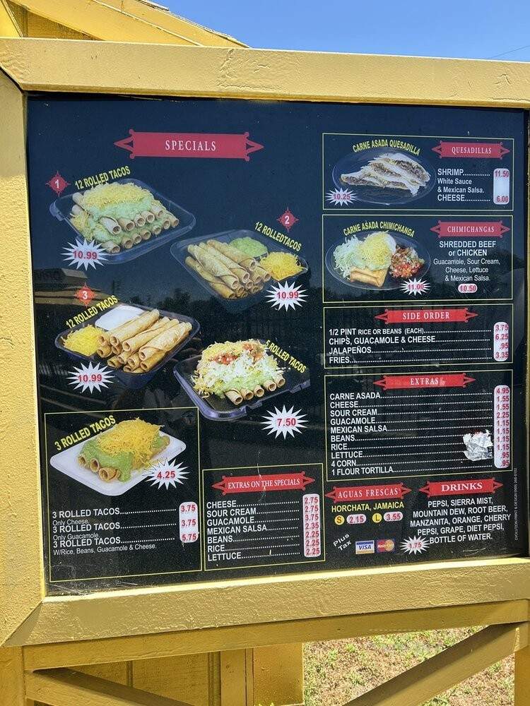 Hilberto's Mexican Food - National City, CA menu_pic