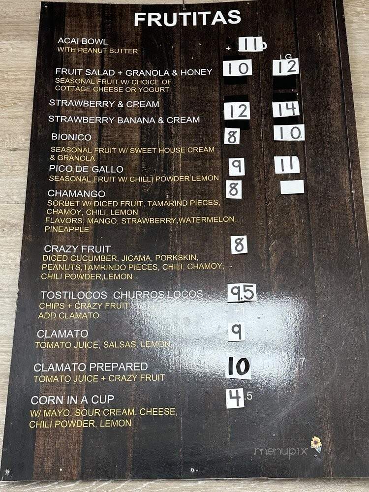Tropical Oasis All Natrl Juice - Chula Vista, CA menu_pic