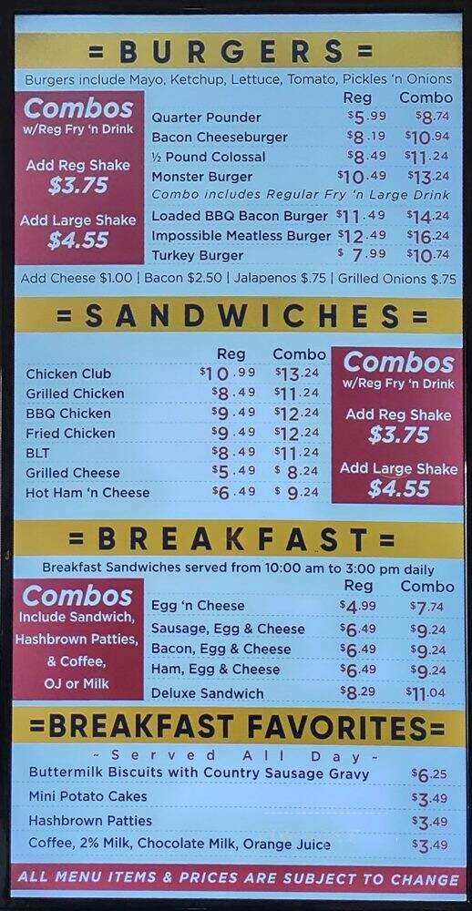 Beef 'n Bun Whistle Stop - El Cajon, CA