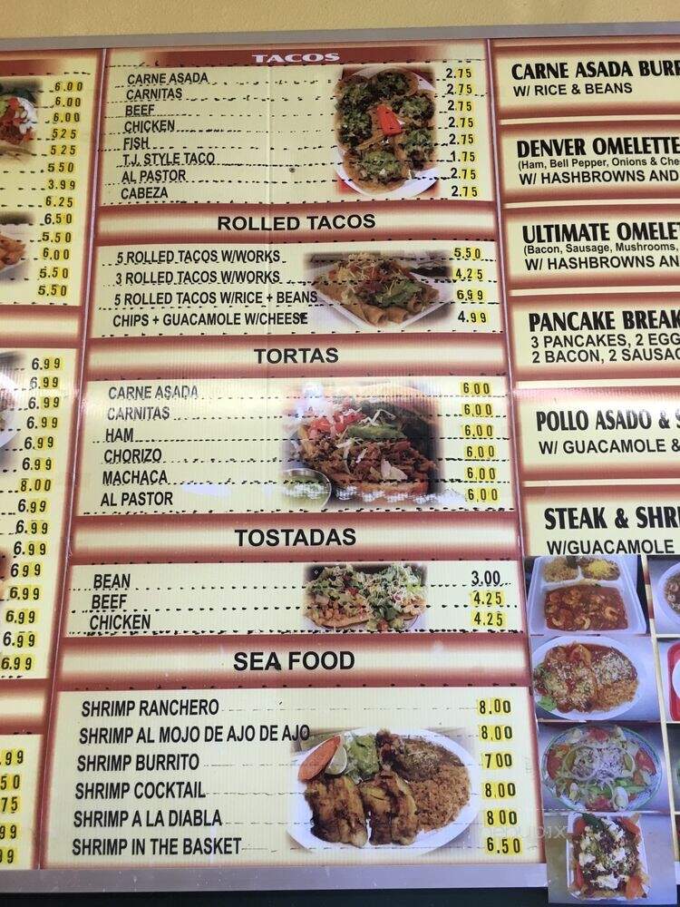 Nancys Taco Shop - La Mesa, CA menu_pic