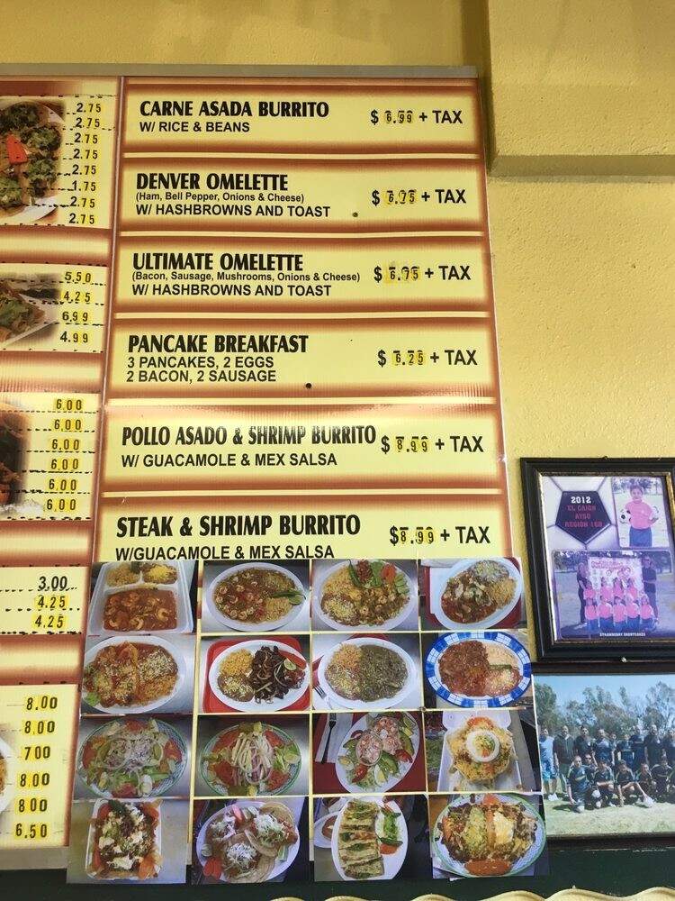 Nancys Taco Shop - La Mesa, CA menu_pic