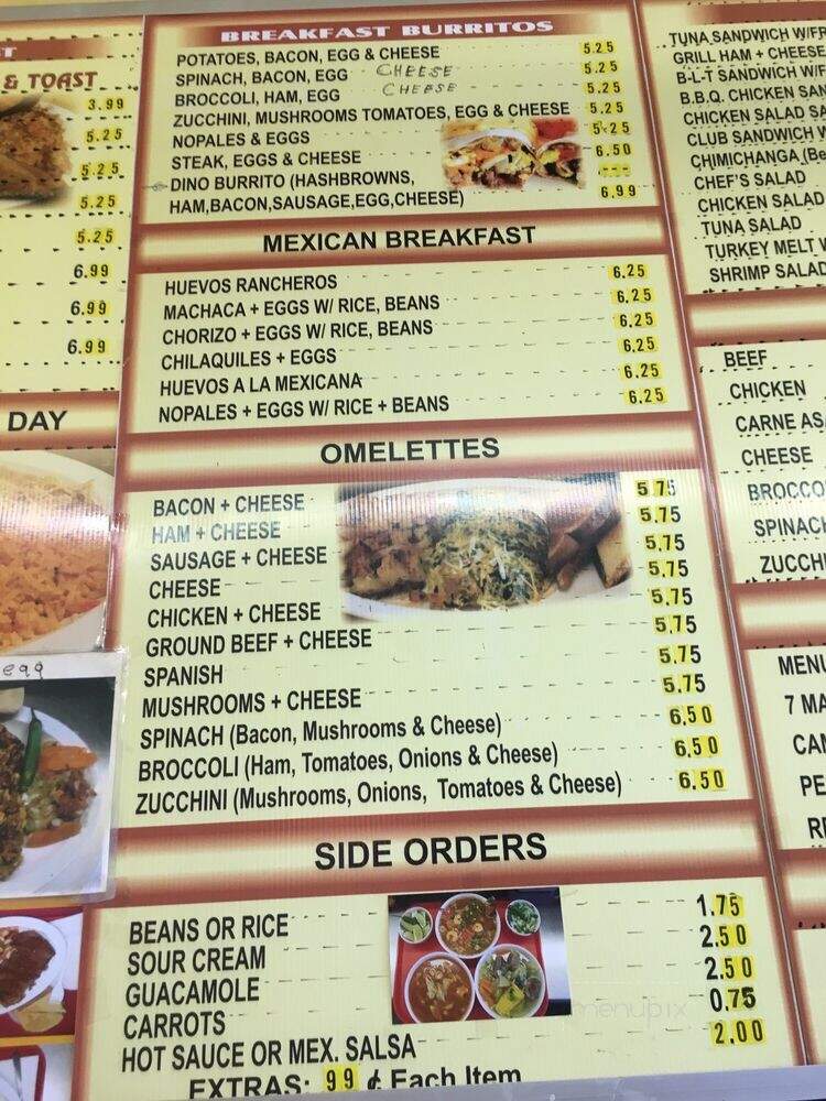 Nancys Taco Shop - La Mesa, CA menu_pic