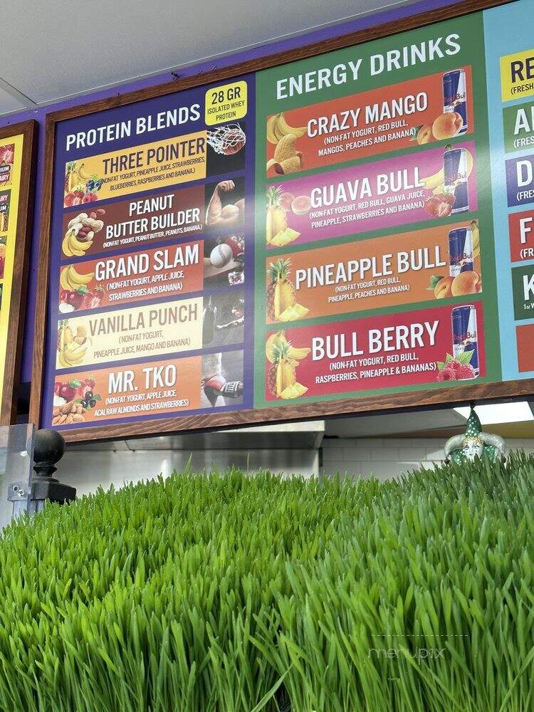San Diego Blenders - San Diego, CA menu_pic