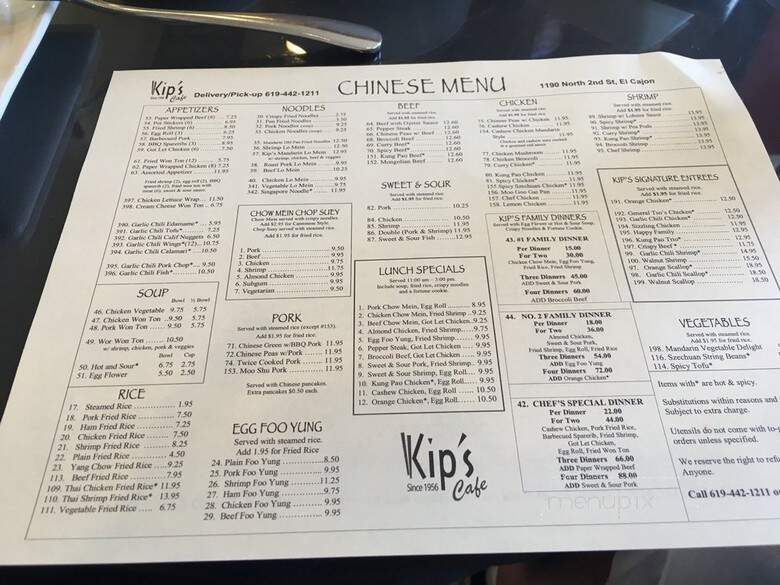 Kip's Cafe - El Cajon, CA