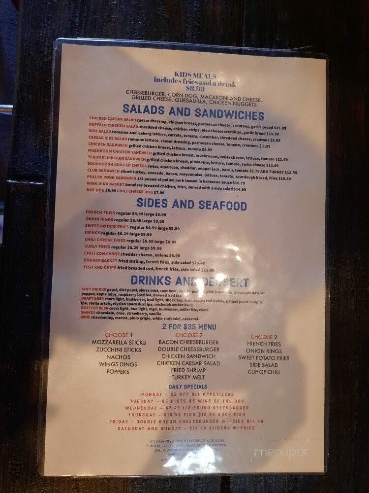 Boll Weevil - Lakeside, CA menu_pic
