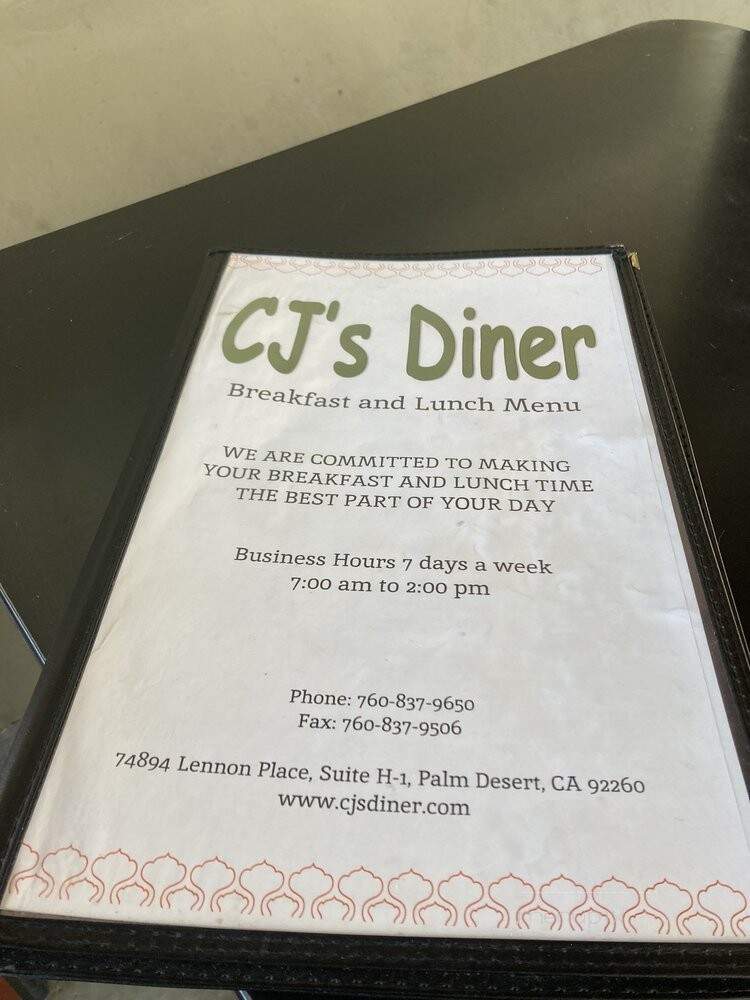 C J's Diner - Palm Desert, CA