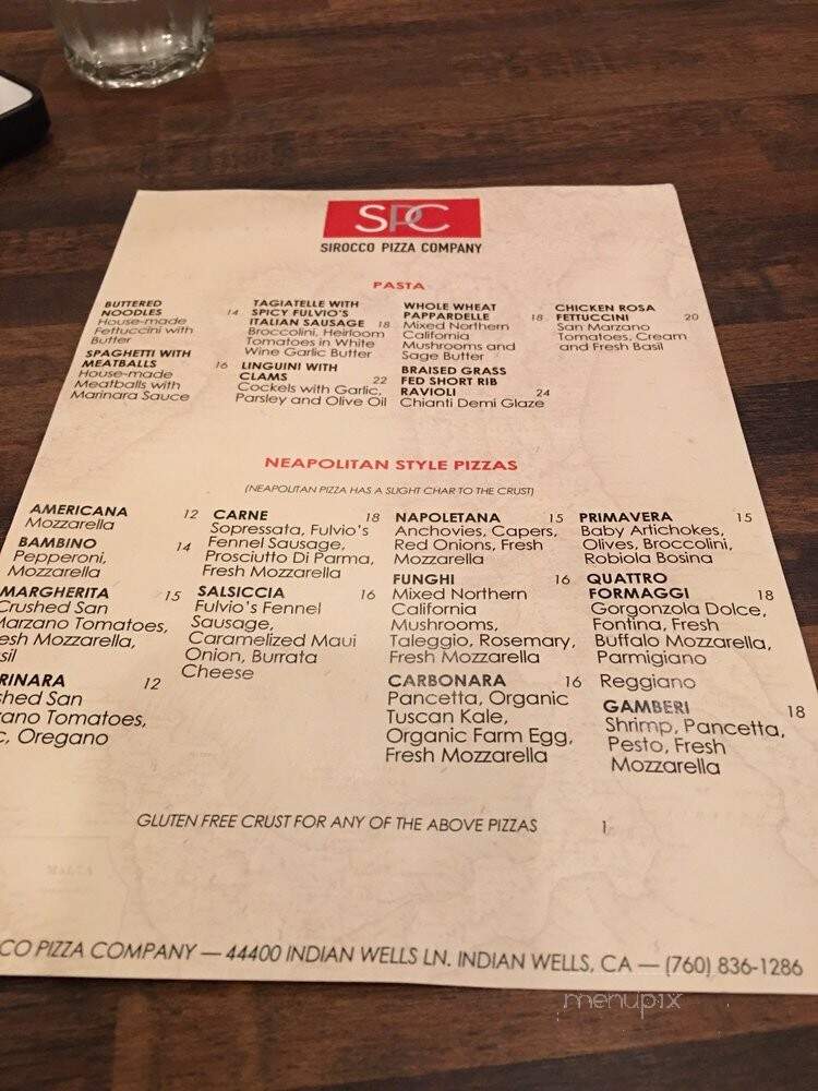 Sirocco Restaurant - Indian Wells, CA