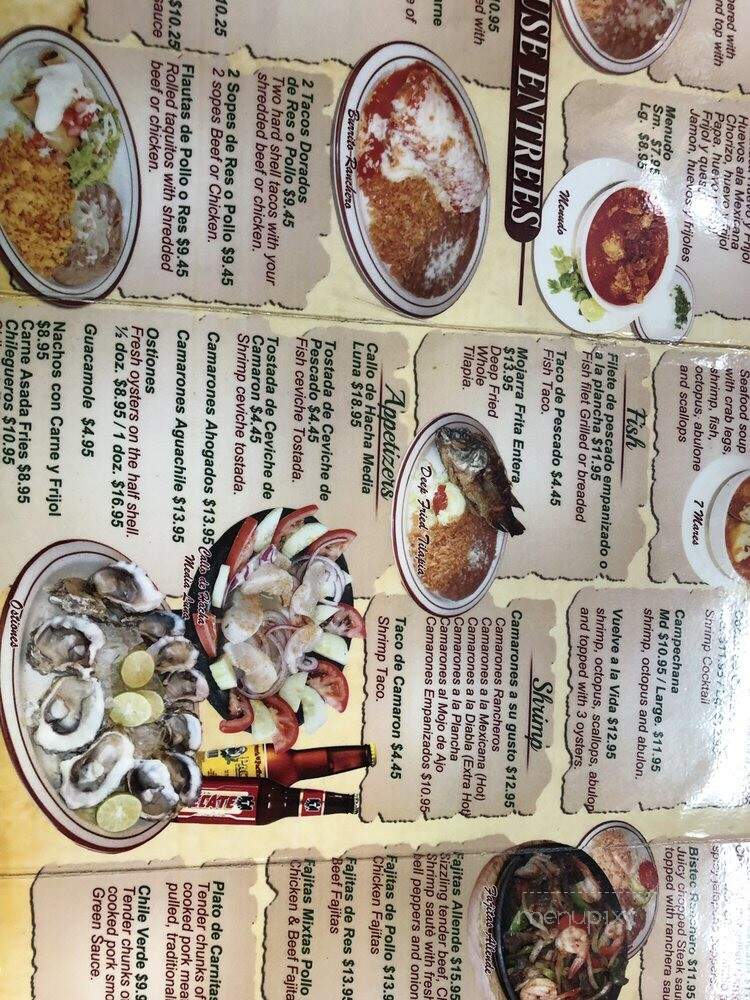 Taqueria Allende - Indio, CA menu_pic