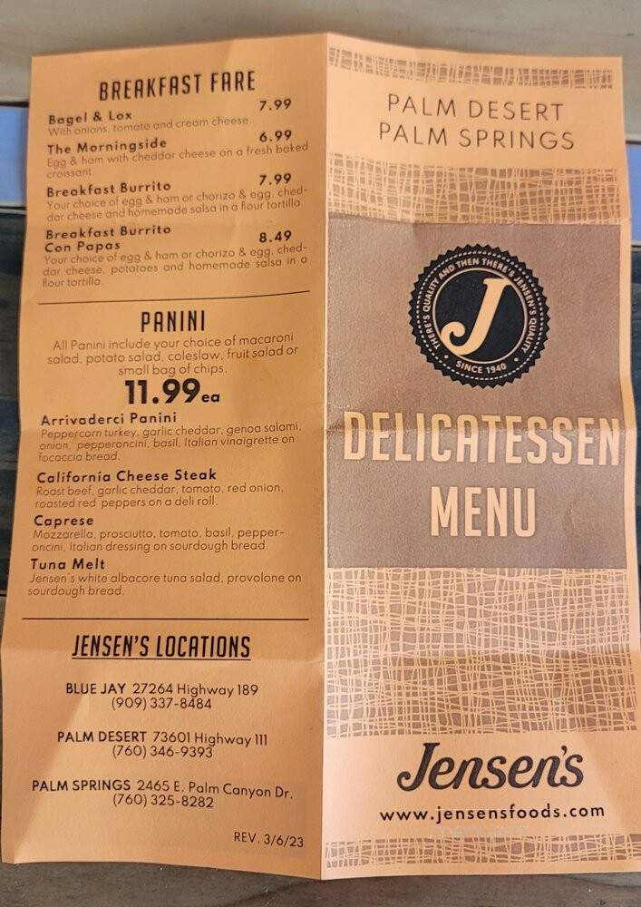 Jensen's Finest Foods - Palm Desert, CA
