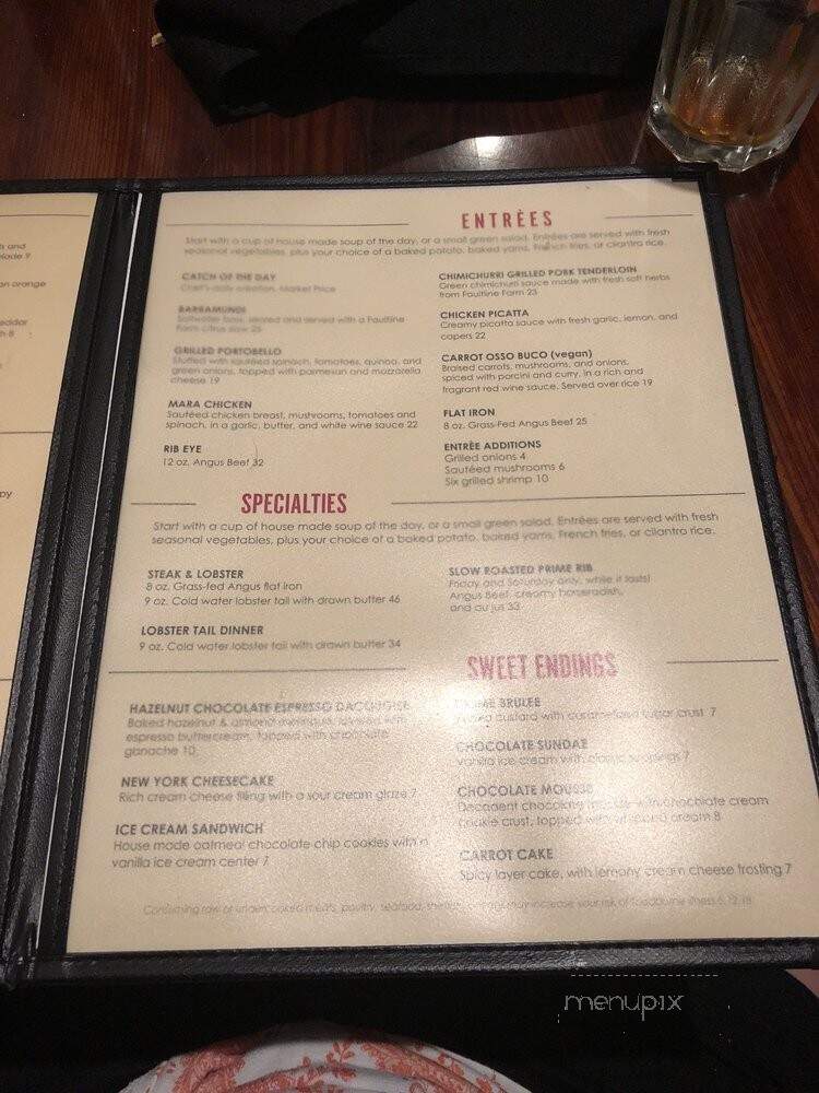 29 Palms Inn - Twentynine Palms, CA menu_pic