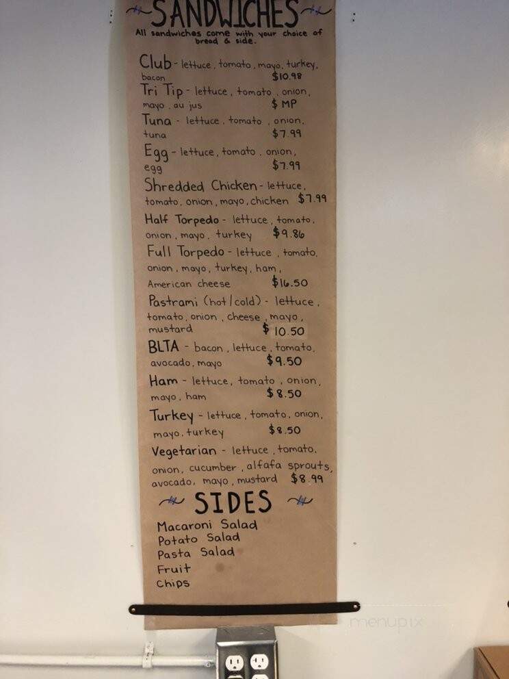 Tropical Delights - Brawley, CA menu_pic