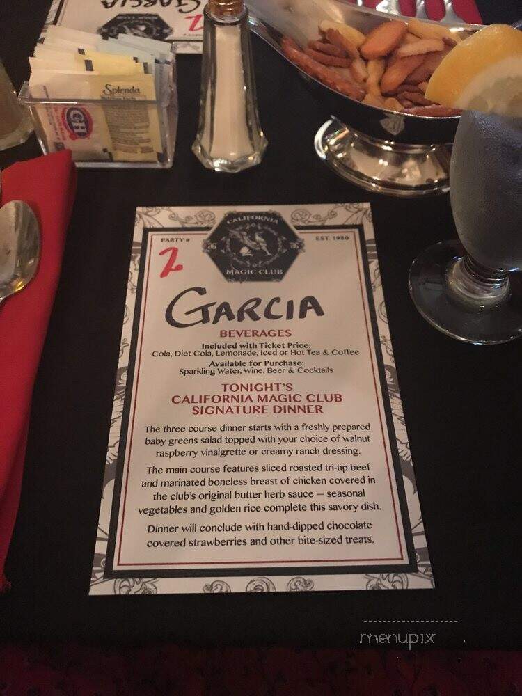 California Magic & Dinner - Martinez, CA