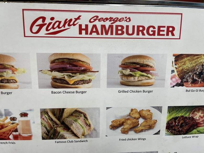 George's Giant Hamburger - Walnut Creek, CA