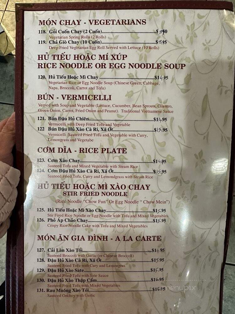 My Tho Restaurant - Newark, CA menu_pic
