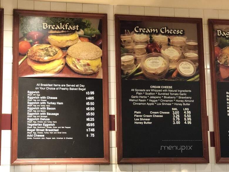 Bagel Street Cafe - Walnut Creek, CA menu_pic