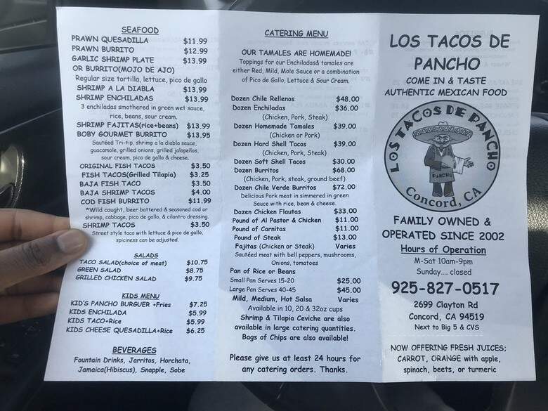 Los Taco De Pancho - Concord, CA