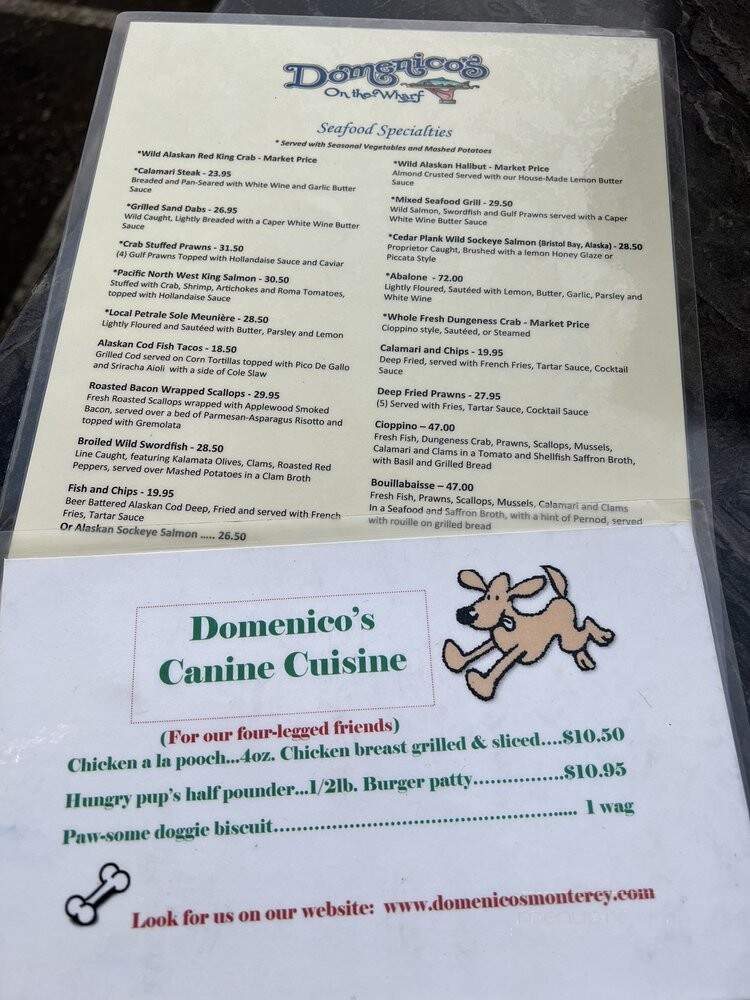 Domenico's On The Wharf - Monterey, CA