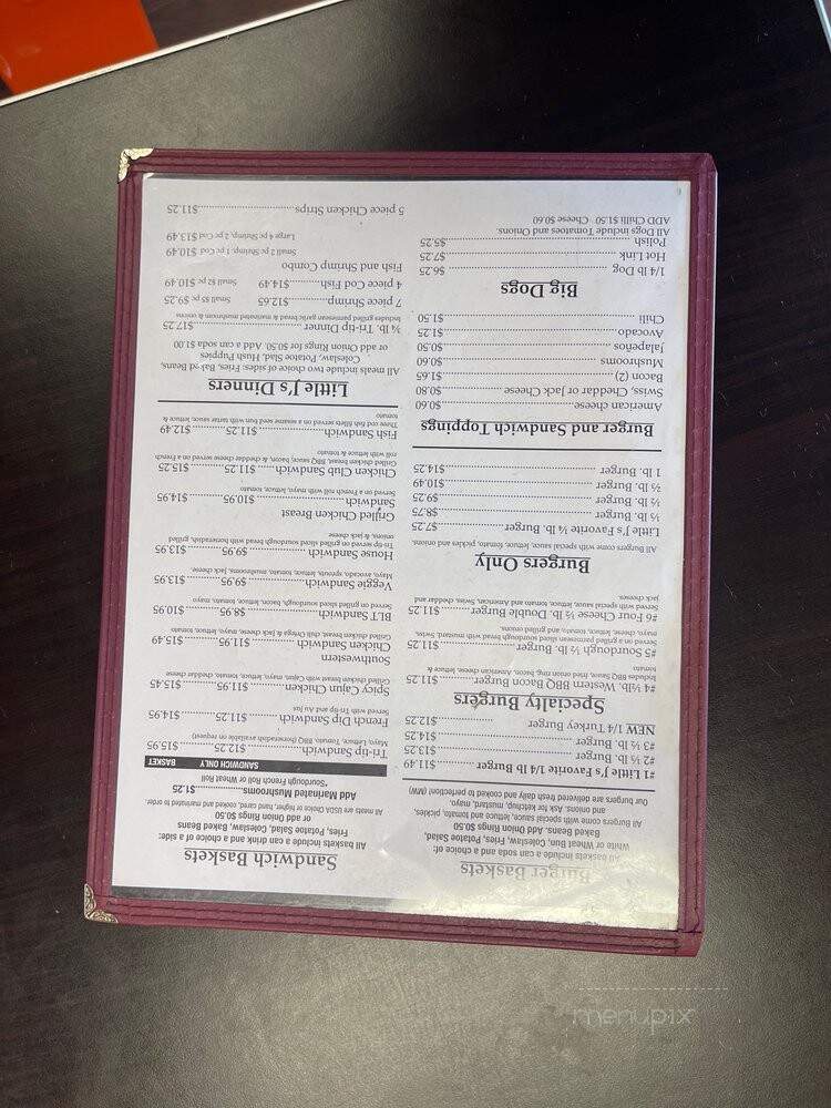 Little J's - Pittsburg, CA menu_pic