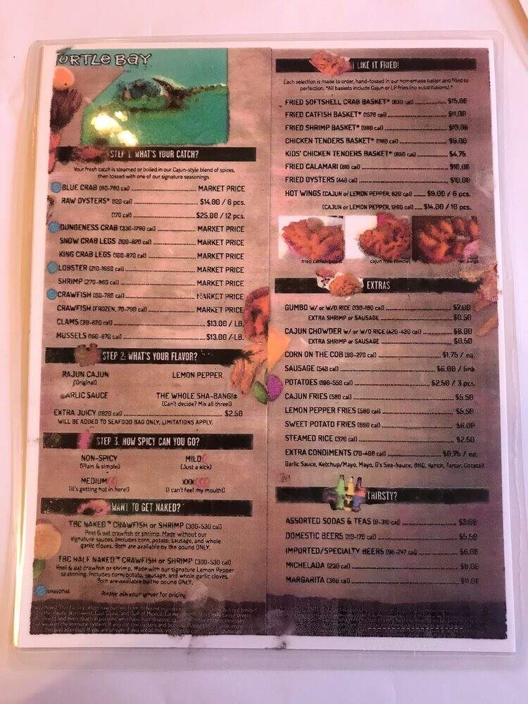 Turtle Bay Taqueria - Seaside, CA menu_pic