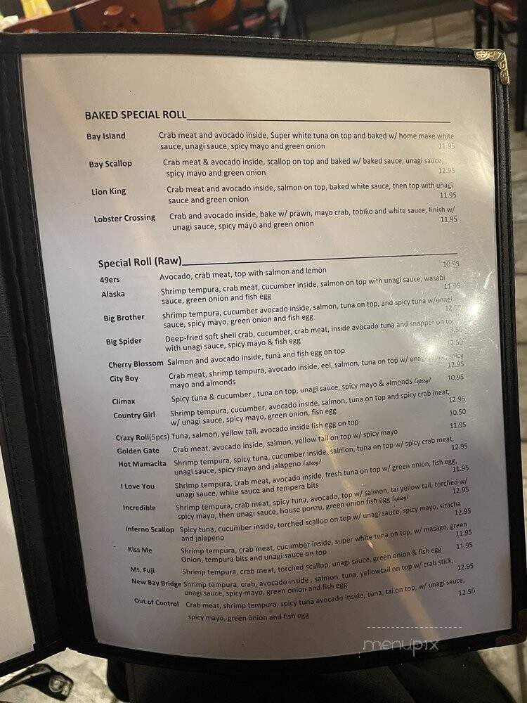 Kabuki Sushi - Antioch, CA menu_pic